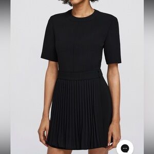 Jonathan Simkhai Tyra Dress in Black. NWT. Size 4. Amazing details and character